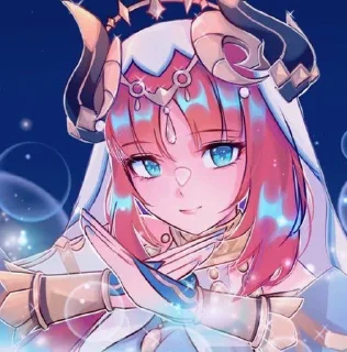 Sticker Nilou @itsgensharts - 1