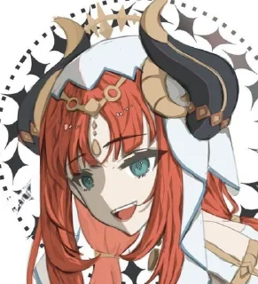 Sticker Nilou @itsgensharts - 7