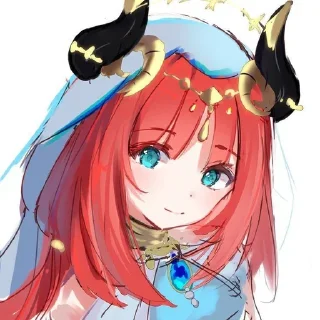 Sticker Nilou @itsgensharts - 10