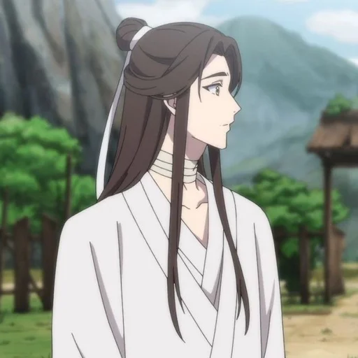 anime cartoon human face