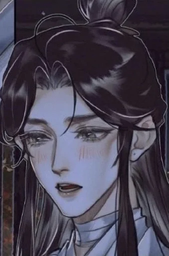 аниме человеческое лицо эскиз