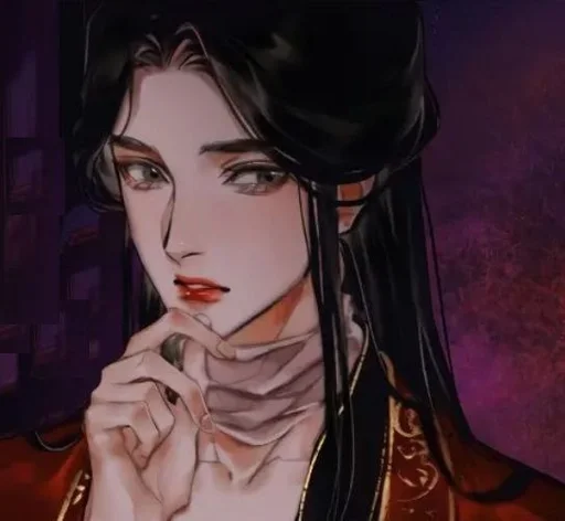 человеческое лицо cg иллюстрация аниме