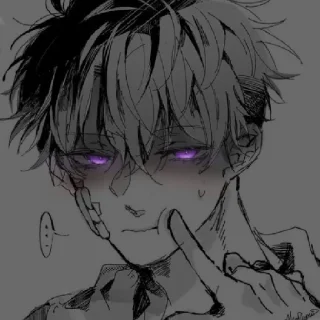 Sticker Нis eyes...they are beautiful - 4