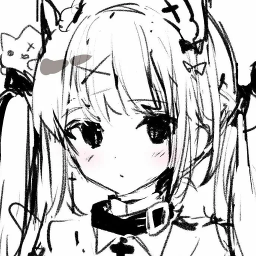 anime sketch illustration