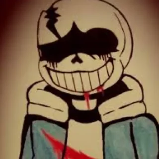 Стикер last breath sans https://t.me/undertailAUU - 9