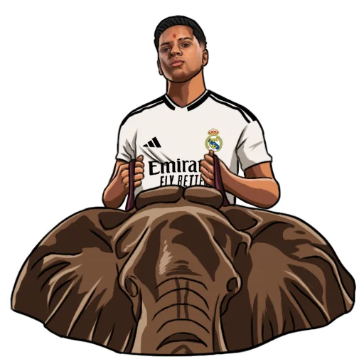 Стикер NoWordsStickersRealmadridcdf - 1