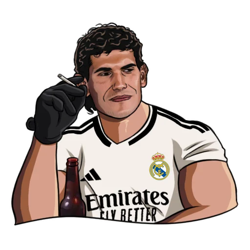 Sticker NoWordsStickersRealmadridcdf - 1