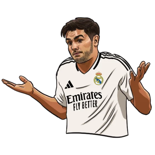 Sticker NoWordsStickersRealmadridcdf - 1