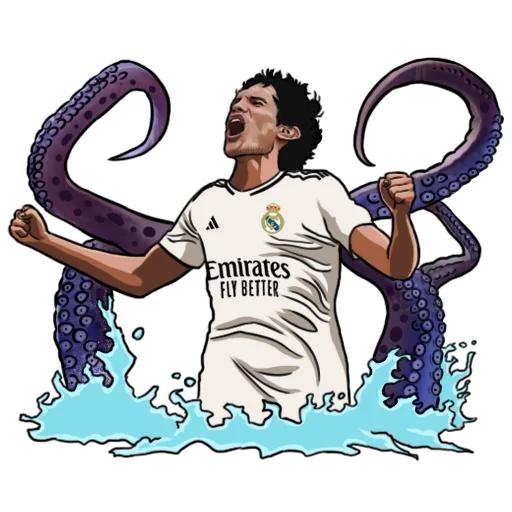 Стикер NoWordsStickersRealmadridcdf - 1