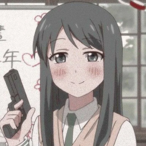 anime cartoon human face