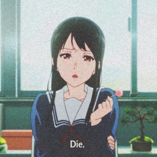 human face anime cartoon