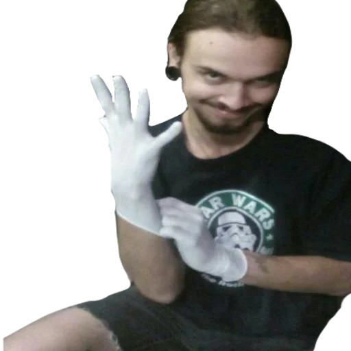 person human face finger