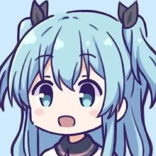 Sticker Noel sora no method by @anime_stickerr - 5