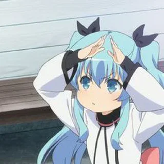 Sticker Noel sora no method by @anime_stickerr - 2