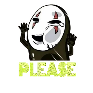 Sticker Kaonashi - 8