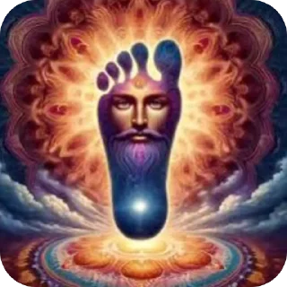 Sticker нога благости 🦶| автор @di0x1de - 0