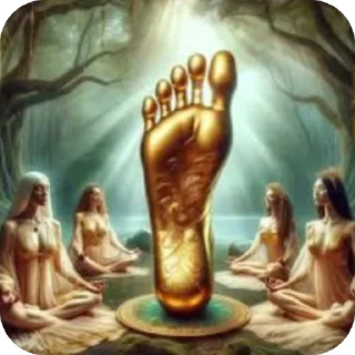 Sticker нога благости 🦶| автор @di0x1de - 11