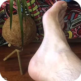 Sticker нога благости 🦶| автор @di0x1de - 4