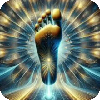 Sticker нога благости 🦶| автор @di0x1de - 5