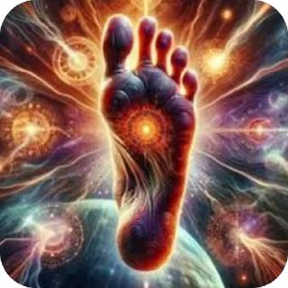 Sticker нога благости 🦶| автор @di0x1de - 6