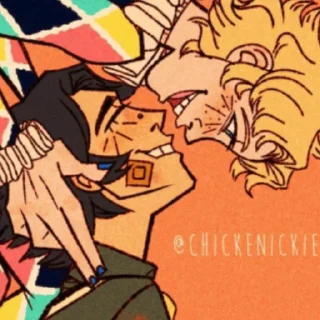 Стикер ξ⊗‿ʖ⊗)ξ ♡ (∴✪౪⊗∴) @stikersidv - 6