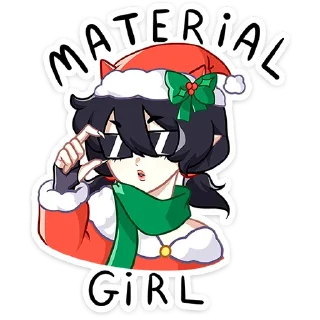 Стикер Новогодняя Ивэлтин @Nyasticks - 11