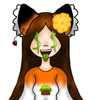 Sticker Новый стикеры Лисиtа🧡 🥰 - 1