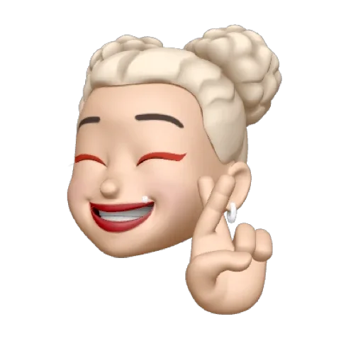 statue cartoon smile