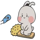 Nuomi Rabbit 2 @tgsticker @farsisticker - рисование