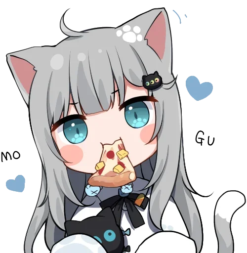 Стикер Nyaacho - 1