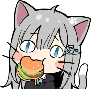 Стикер Nachoneko💤 - 11