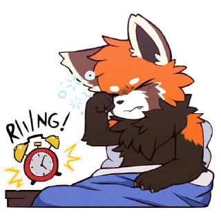 Sticker Red Panda (@JupiterRP) - By nyanpizza - 4