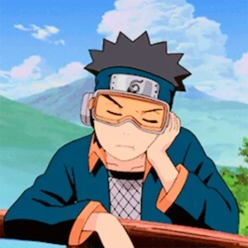 небо мультипликация гора