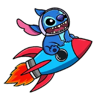 Sticker О Дивный Стич @BraveNewTon - 7