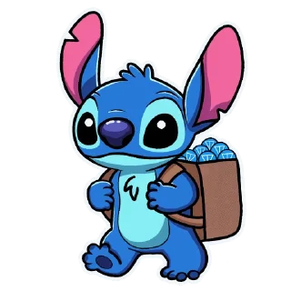 Sticker О Дивный Стич @BraveNewTon - 2