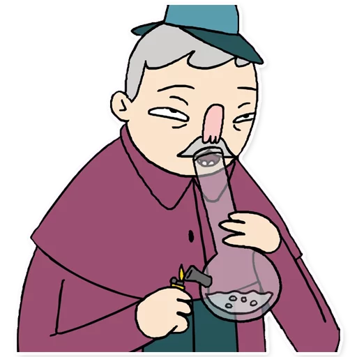 Стикер OG Sherlock Kush by @im_a_crepe - 11