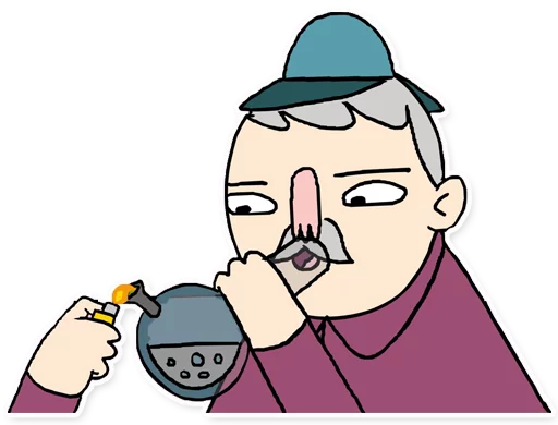 Стикер OG Sherlock Kush by @im_a_crepe - 9