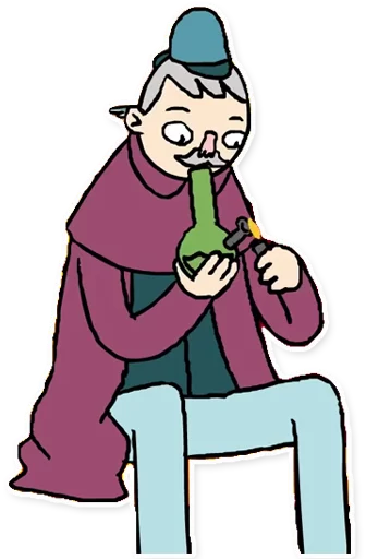 Стикер OG Sherlock Kush by @im_a_crepe - 8