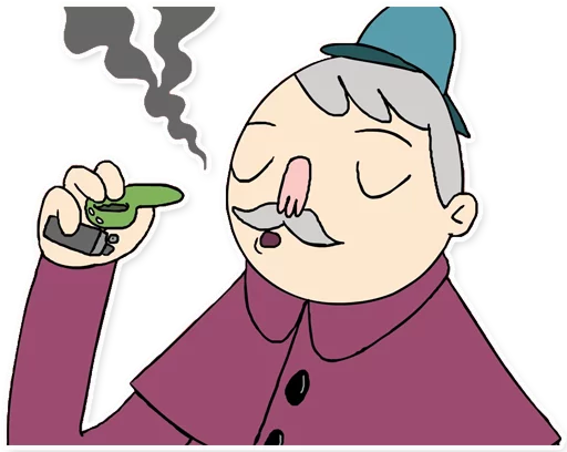 Стикер OG Sherlock Kush by @im_a_crepe - 2