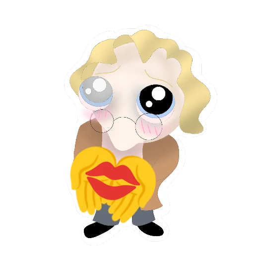 Sticker OMGUHERETO - 1