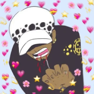 Стикер ONE PIECE @Toji_sama - 9