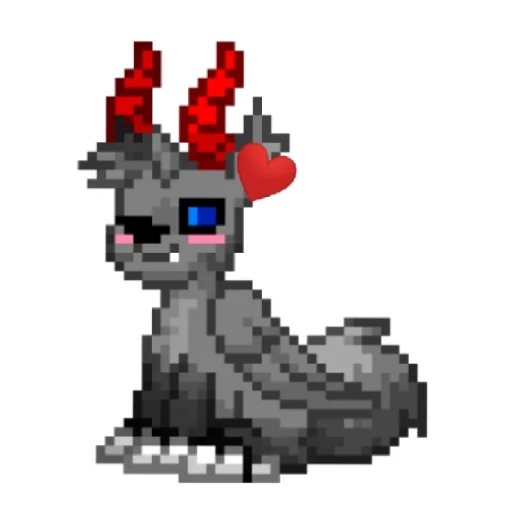 Sticker ОС по волку "Пони Таун" - 1