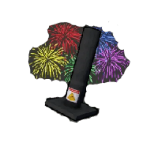 fireworks purple flower