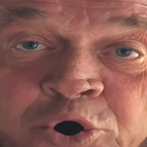 human face wrinkle forehead