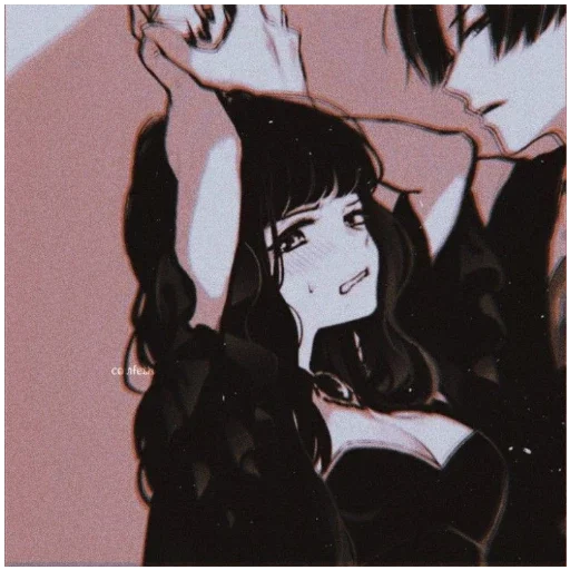 human face anime cartoon