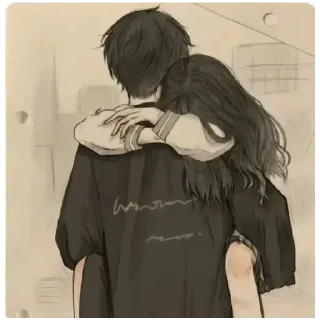 Sticker Обнимашки - 7