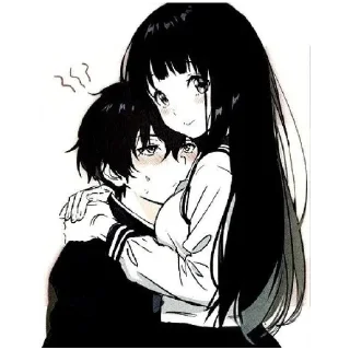 Sticker Обнимашки - 1