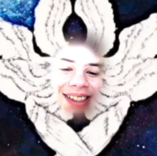 smile human face sketch