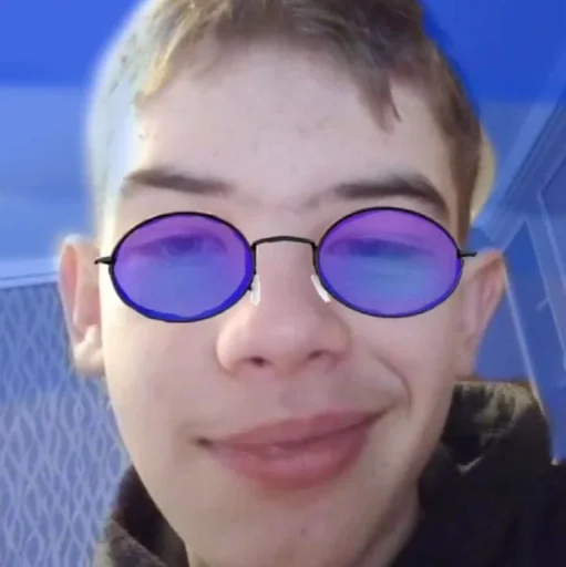 human face selfie accessory