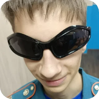 Sticker Очкарики - 2